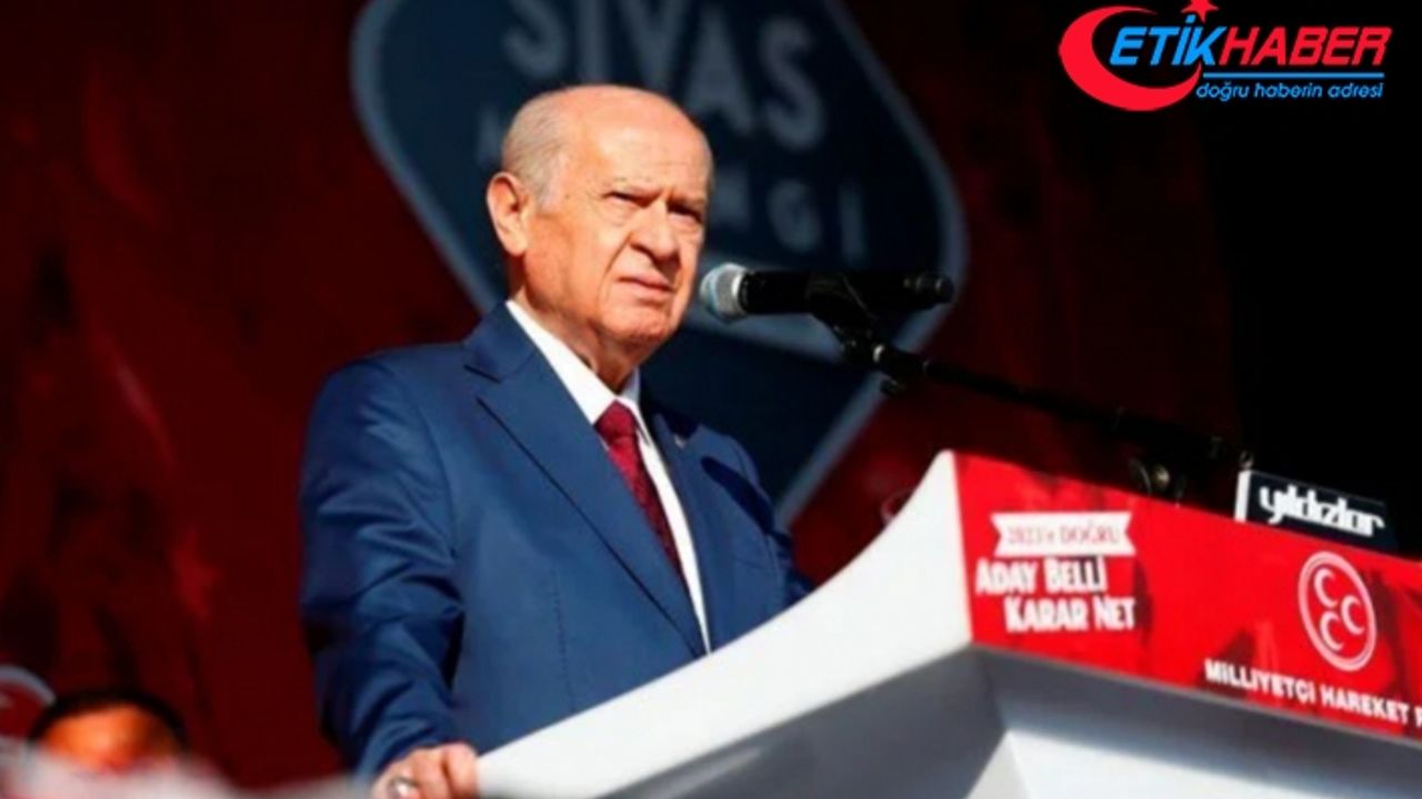 MHP Lideri Bahçeli, Sivas Mitinginde Konuştu: 2023 yılında adayımız belli, kararımız nettir