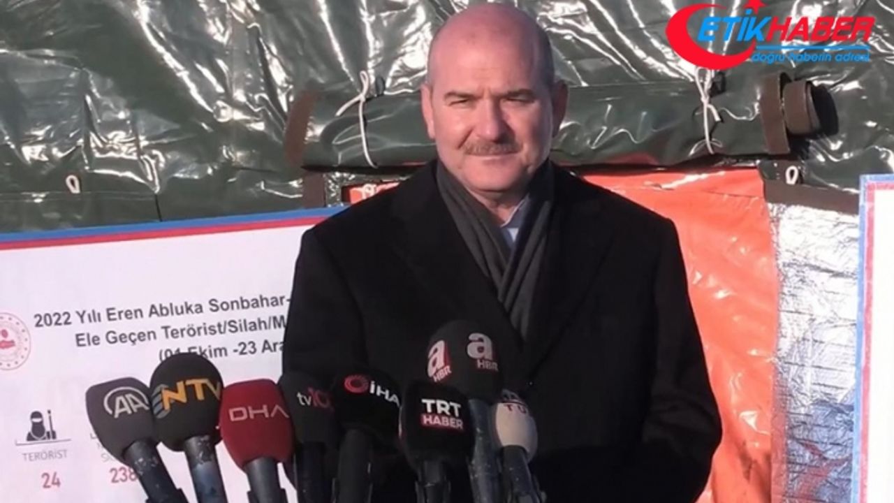 İçişleri Bakanı Soylu: En büyük Eren Abluka operasyonunu icra edeceğiz