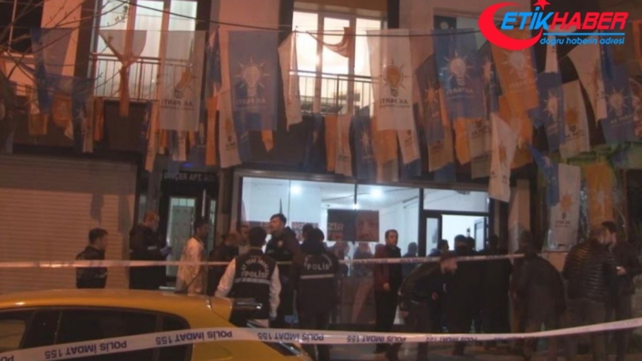 AK Parti seçim bürosuna silahlı saldırı