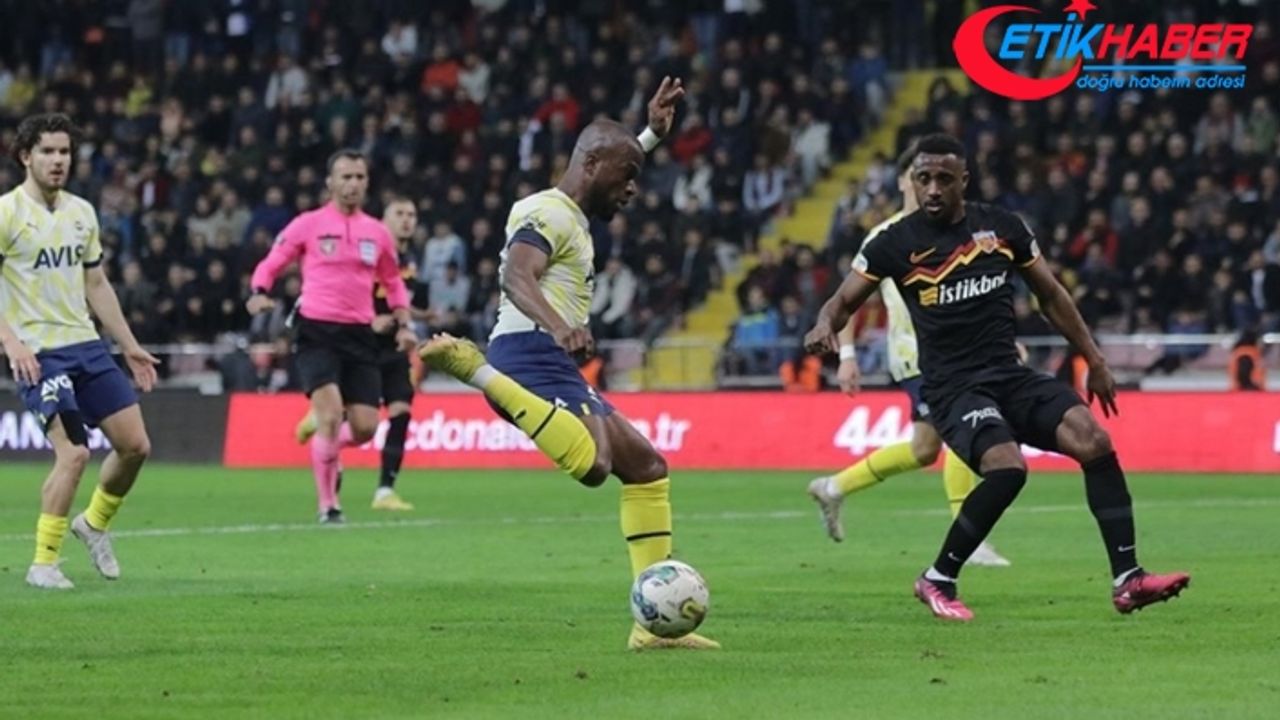 Fenerbahçe, Türkiye Kupası'nda Kayserispor'u konuk edecek