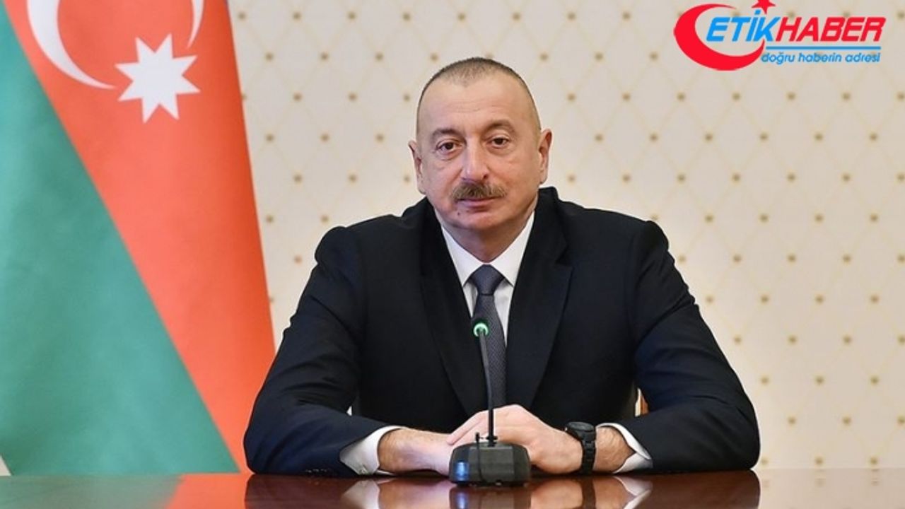 Aliyev'den Erdoğan'a 15 Temmuz Demokrasi ve Milli Birlik Günü mektubu: