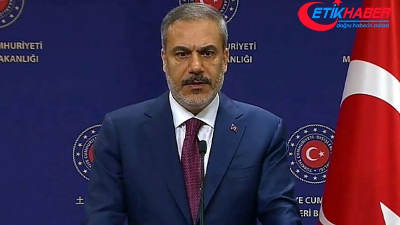 Dışişleri Bakanı Fidan: Terör örgütlerine ve arkalarındaki güçlere, ülkemizde ve bölgemizde göz açtırmayacağız