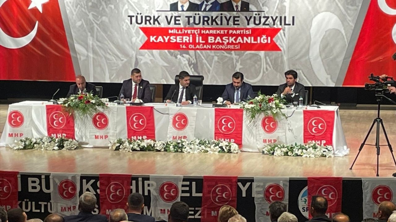 MHP'li Özdemir, Kayseri'de konuştu: