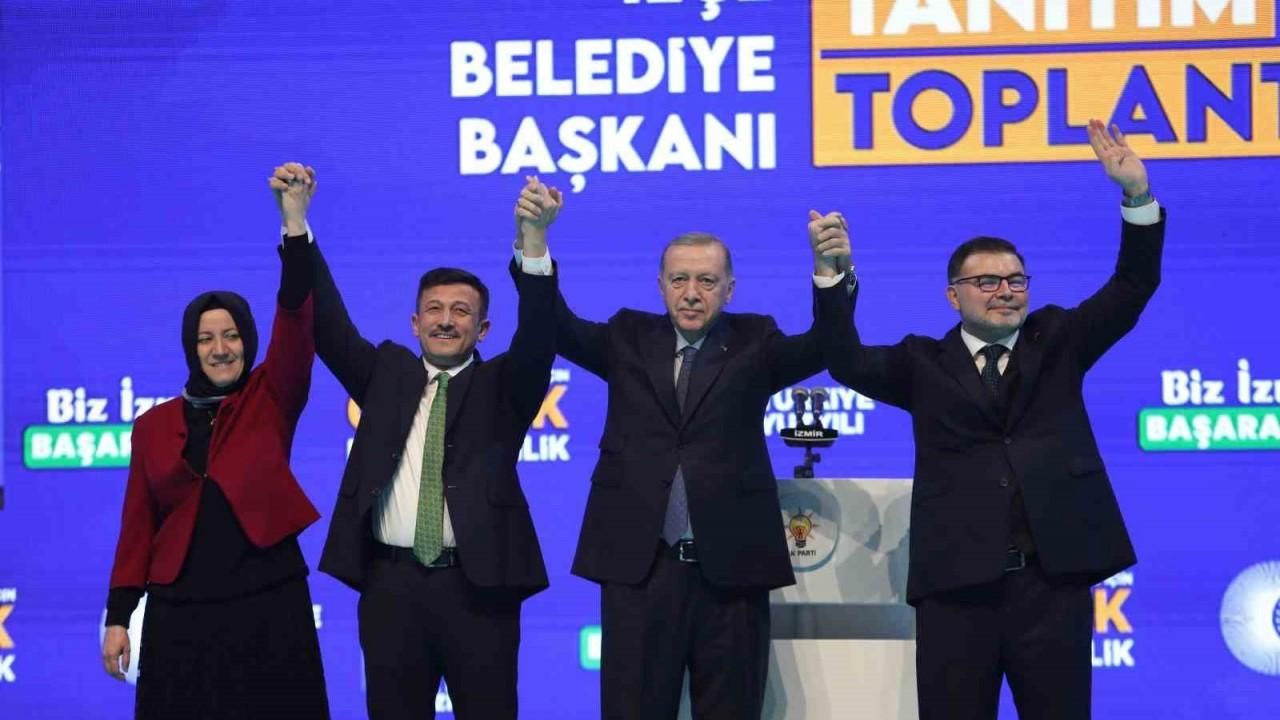 Cumhurbaşkanı Erdoğan İzmir ilçe belediye başkan adaylarını açıkladı