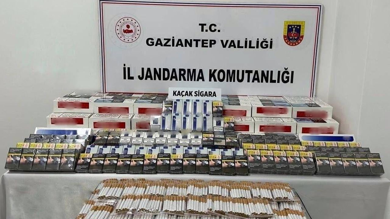 Jandarmadan 660 bin TL değerinde kaçak sigara operasyonu: 20 şahıs yakalandı