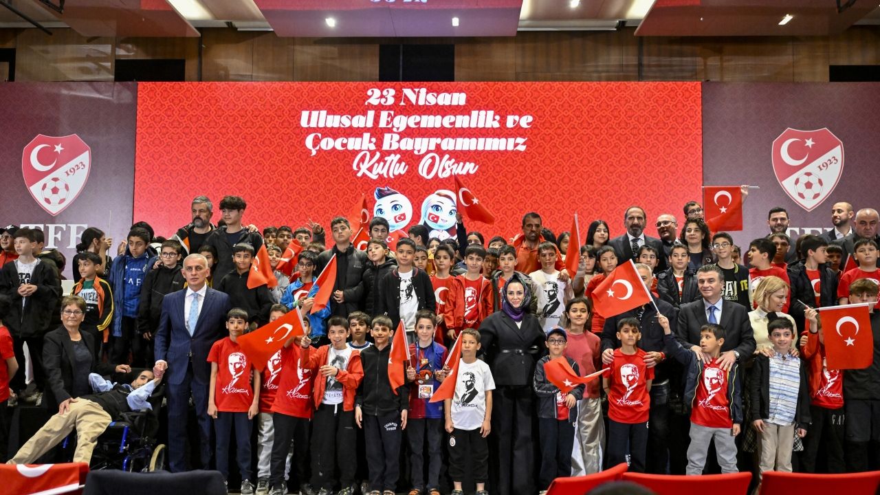 Türkiye Futbol Federasyonunda "23 Nisan" etkinlikleri