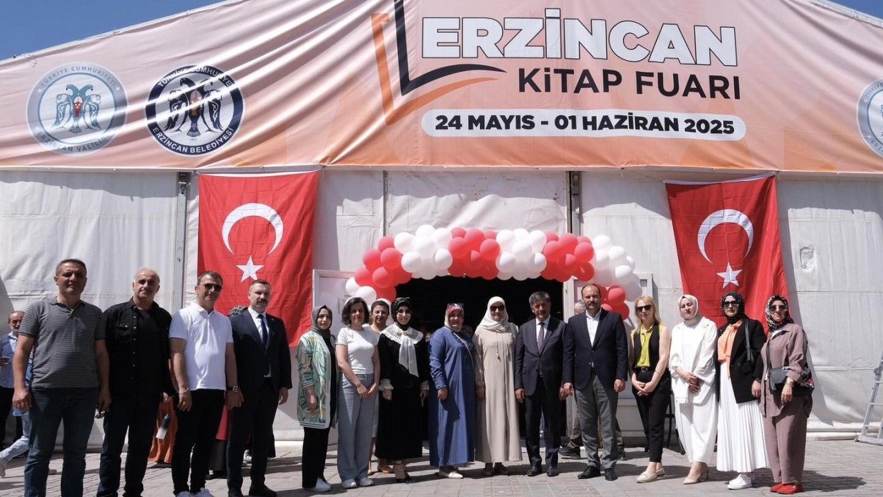 Erzincan Kitap Fuarı kitapseverlere kapılarını açtı