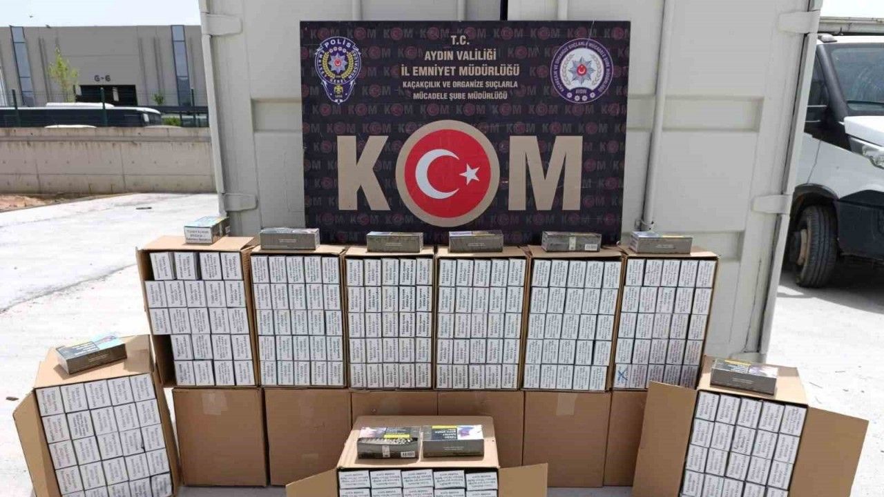 Şüphe üzerine durdurulan araçta binlerce makaron ele geçirildi
