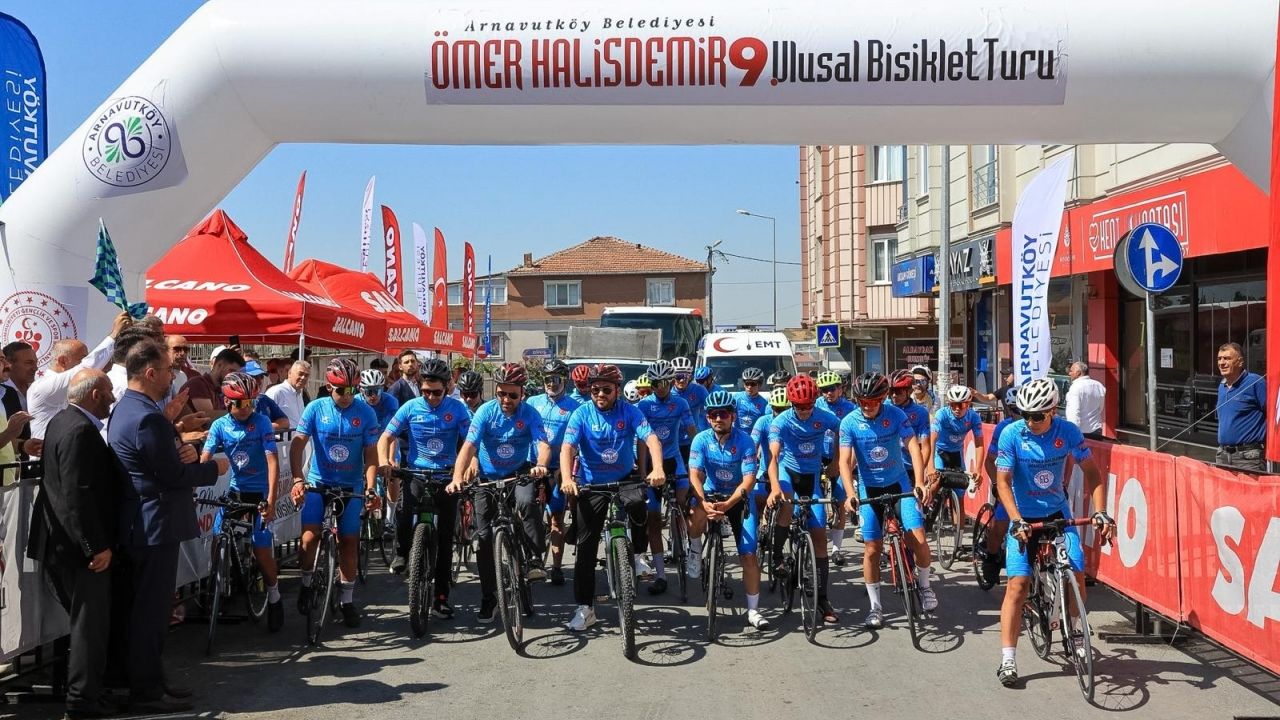 "Şehit Ömer Halisdemir Bisiklet Turu" İstanbul'dan başladı