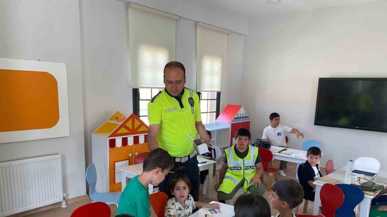 Erzincan’da çocuklara trafik bilinci aşılandı