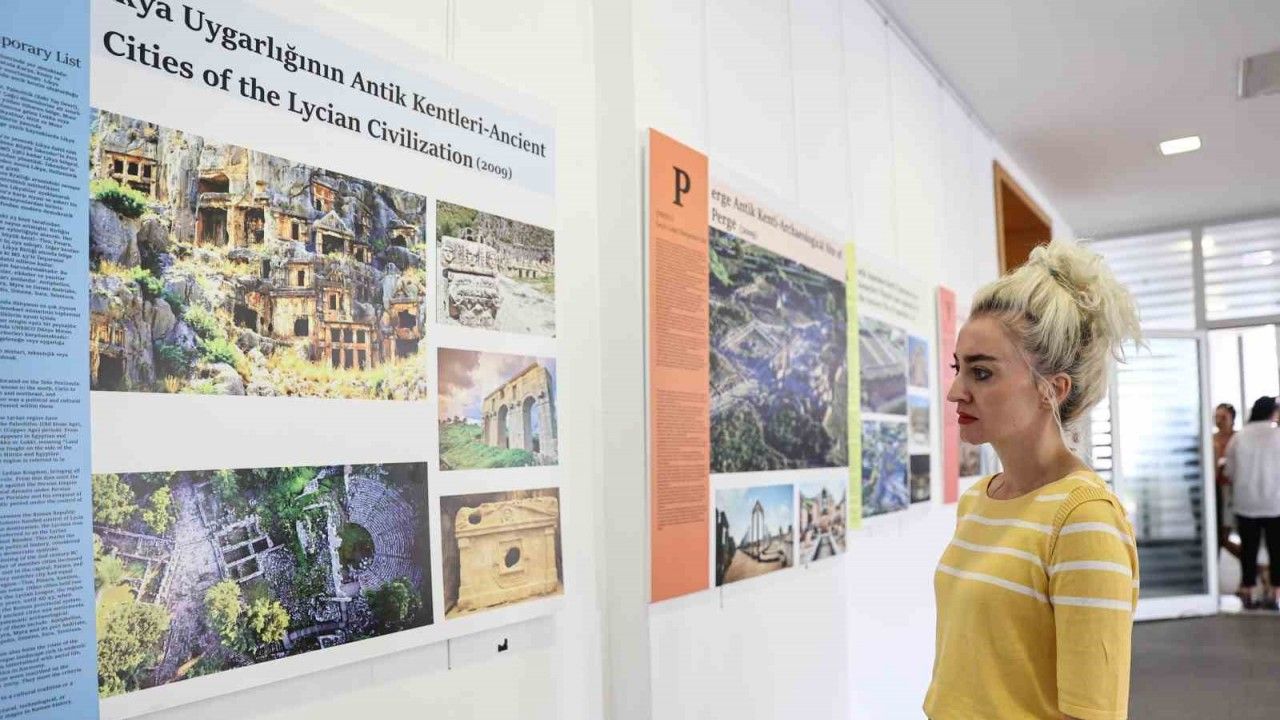 "UNESCO Dünya Miras Listesi’nde Antalya" fotoğraf sergisi açıldı