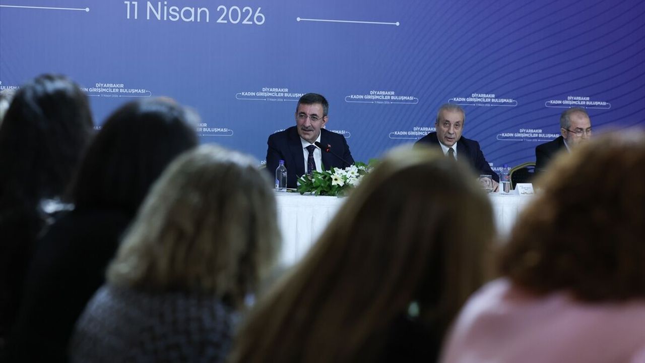 Cumhurbaşkanı Yardımcısı Yılmaz, Diyarbakır'da Kalkınma Vizyonu Çalıştayı'nda konuştu