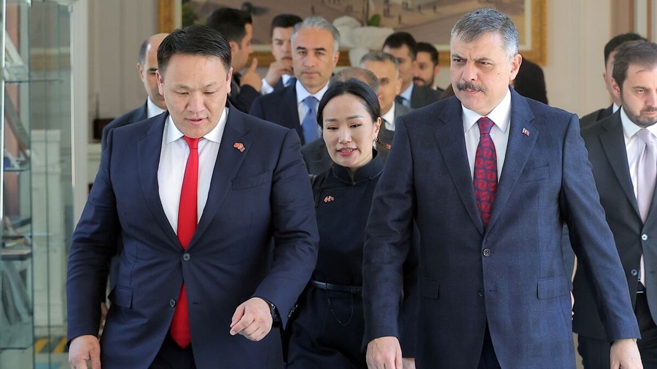 İçişleri Bakanı Çiftçi, Moğolistan Başbakan Yardımcısı Nomtoibayar ile görüştü: