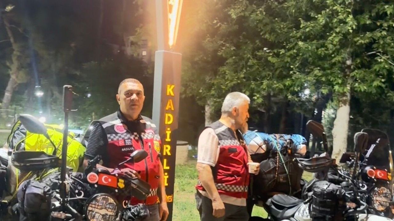 Osmaniye'den Moğolistan'a 15 bin kilometrelik motosiklet yolculuğu