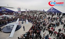TEKNOFEST'te ilk kez sergilenen Bayraktar TB3'e yoğun ilgi