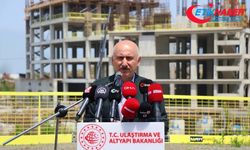 Bakan Karaismailoğlu, Trabzon Şehir Hastanesi şantiye alanında incelemede bulundu: