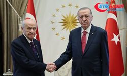Cumhurbaşkanı Erdoğan, MHP Genel Başkanı Bahçeli görüşmesi sona erdi