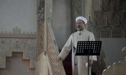 Diyanet İşleri Başkanı Erbaş, Saraybosna'da hutbe irat etti: