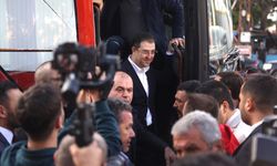 Mersin Büyükşehir Belediye Başkan adayı Serdar Soydan'a görkemli karşılama