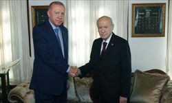 Cumhurbaşkanı Erdoğan, MHP Genel Başkanı Bahçeli'yi ziyaret etti