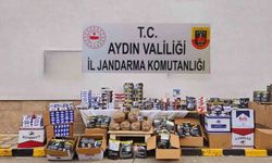 Aydın’da jandarma ekipleri 242 bin 260 tütün dolu makaron ele geçirdi