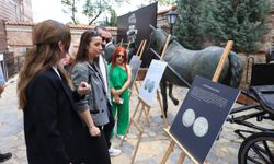 Edirne'de Osmanlı döneminde kullanılan yabancı paraların tanıtıldığı poster sergisi açıldı