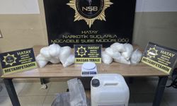 Hatay'da 11 kilo 226 gram sentetik uyuşturucu ele geçirildi