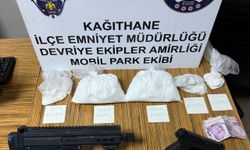 Kağıthane'de uyuşturucu ticareti yapan zanlı tutuklandı