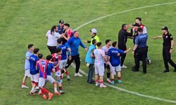 Karabük'te amatör lig maçının ardından arbede yaşandı