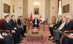 Kurtulmuş, Çin Ulusal Halk Kongresi Daimi Komitesi Başkan Yardımcısı Şiao'yu kabul etti