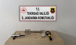 Tekirdağ'da kaçak kazı yapan 4 şüpheli suçüstü yakalandı