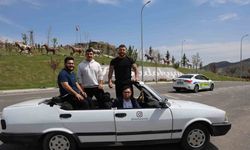 Down sendromlu Yusuf, 20 yaşında hayaline kavuştu