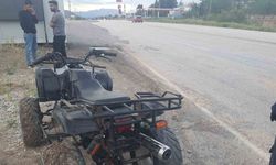Gölbaşı’nda ATV devrildi: 2 yaralı