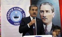 Türkiye Kamu-Sen Genel Başkanı Önder Kahveci, Iğdır'da konuştu: