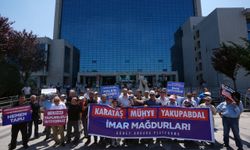 Başkent'te "imar mağdurları" ABB önünde eylem yaptı