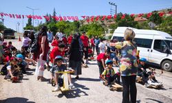 Kırıkkale'de öğrenciler atık malzemelerden yapılan tornetlerle yarıştı