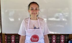 Ortaokul öğrencileri "gastronomi serası"nda yetiştirilen ürünlerle turşu kurmayı öğreniyor