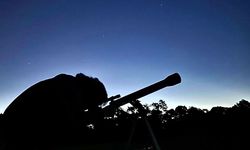 Nadir gerçekleşen meteor yağmurunu gözlemlediler