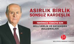 MHP, Terörsüz Türkiye İçin “Asırlık Birlik, Sonsuz Kardeşlik” Buluşmaları Düzenliyor