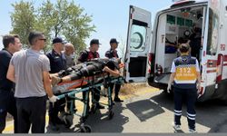 Tekirdağ'da uçurumdan düşen genç yaralandı