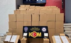 Adana'da 7 milyon 910 bin kaçak makaron ele geçirildi
