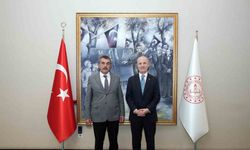 Bakan Tekin, YÖK Başkanı Özvar’ı kabul etti