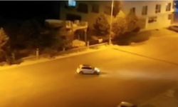 Mersin’de drift atan sürücünün ehliyetine 5 yıl süreyle el konulurken, araç 2 ay trafikten men edildi