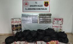 Şanlıurfa’da kaçak çay ve sigara ele geçirildi