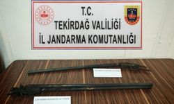 Tekirdağ’da jandarmadan silah ve mühimmat operasyonu