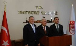 Bakan Güler ve Bakan Bak Bayburt’ta