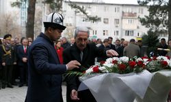 Büyük Önder Atatürk, ebediyete intikalinin 87'nci yılında Kırgızistan'da anıldı