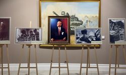 Büyük Önder Atatürk'ün ebediyete intikalinin 87. yılı dolayısıyla Kazakistan'da fotoğraf sergisi açıldı