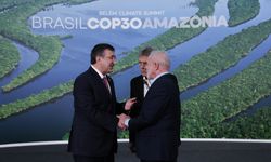 Cumhurbaşkanı Yardımcısı Yılmaz, Brezilya Devlet Başkanı Lula da Silva ile bir araya geldi