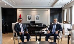 Bakan Fidan, Libya Ulusal Ordusu Genel Komutan Yardımcısı Orgeneral Hafter’i kabul etti
